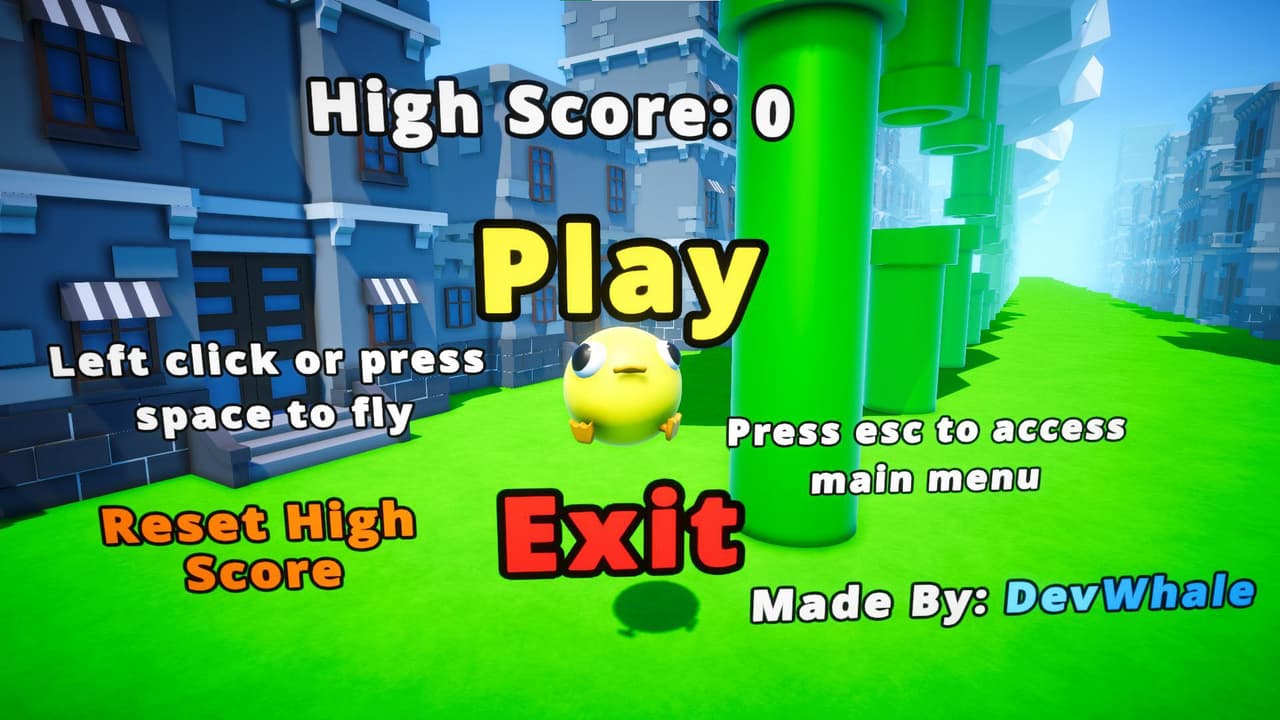 3D Flappy Bird (Dev Whale)
