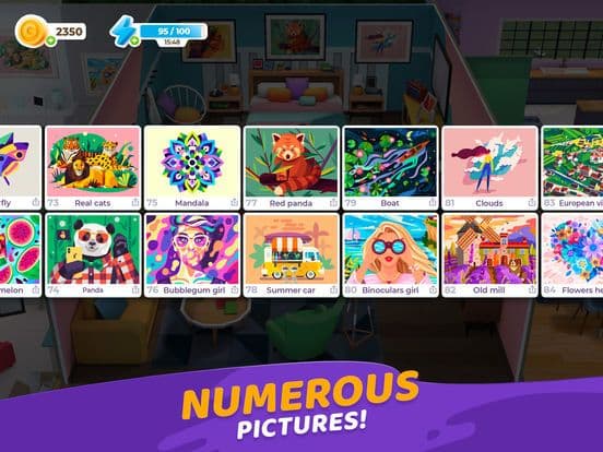 Gallery: Coloring Book & Decor screenshot 4
