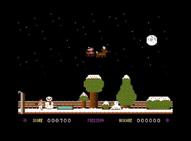 FREEZE64 - Free Commodore C64 Christmas Game screenshot 3