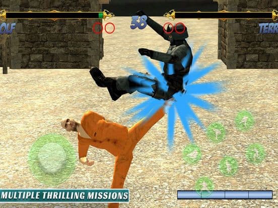 Police Fight Crime Escape