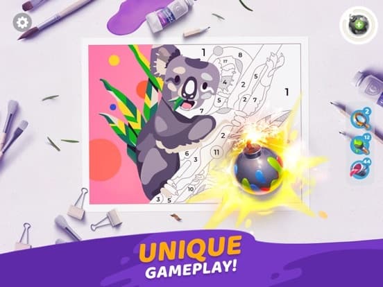 Gallery: Coloring Book & Decor screenshot 5