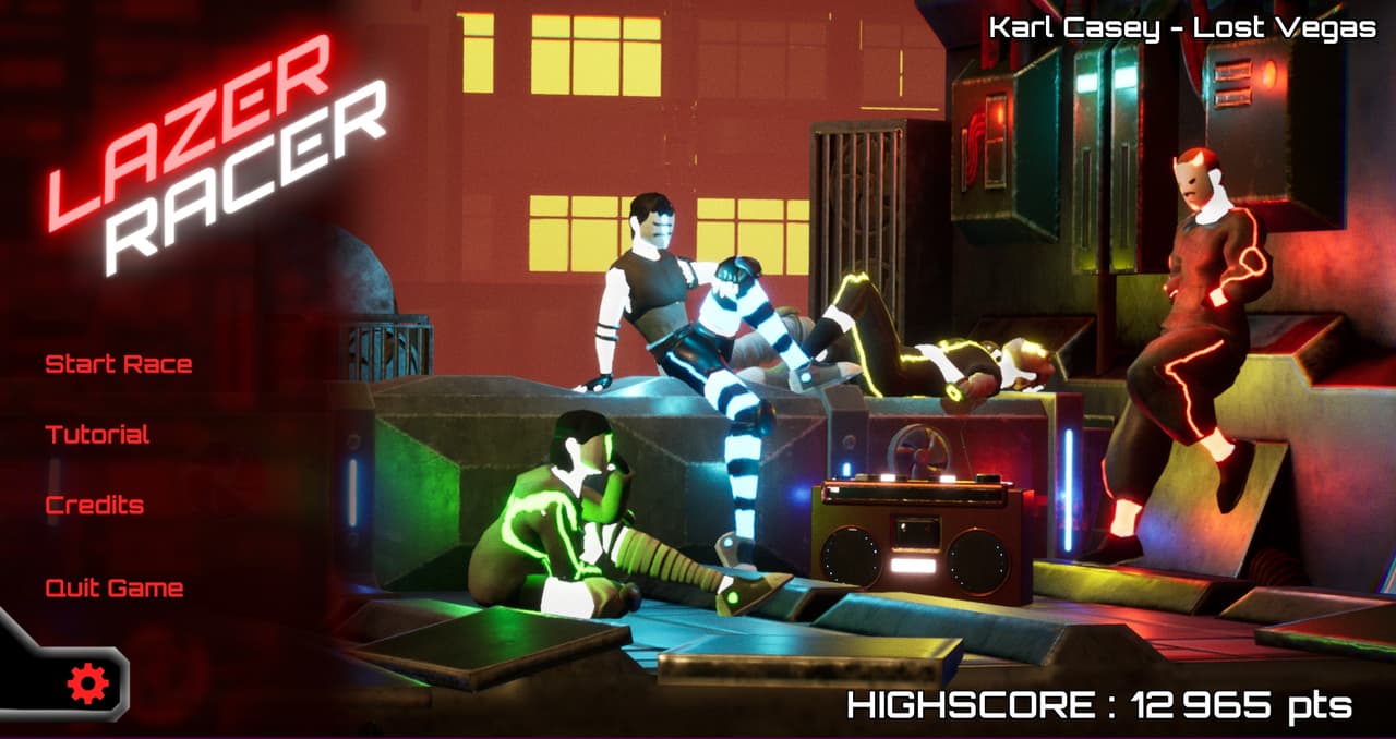 LAZER RACER screenshot 3