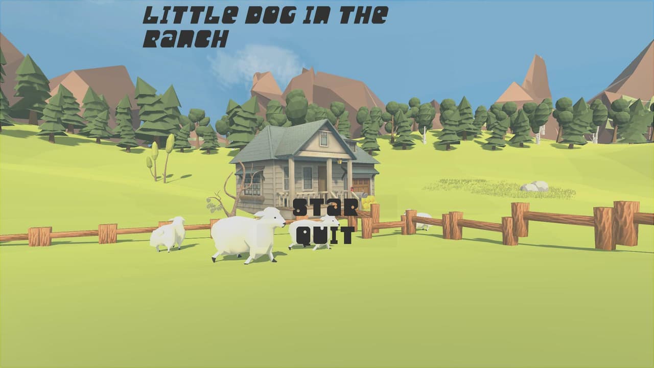 Little Dog in the Ranch