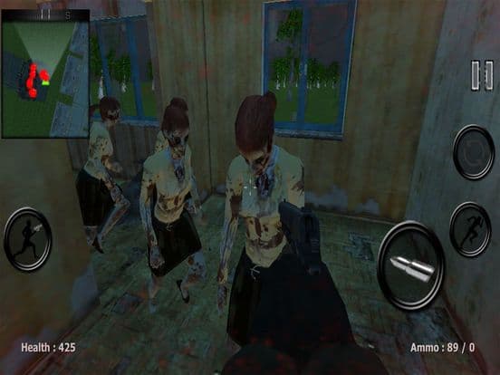 Survival Fight Zombies War 3D screenshot 2