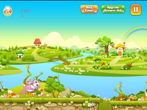 Easter Bunny Egg Hunt Run and Jump Collect them All screenshot 2