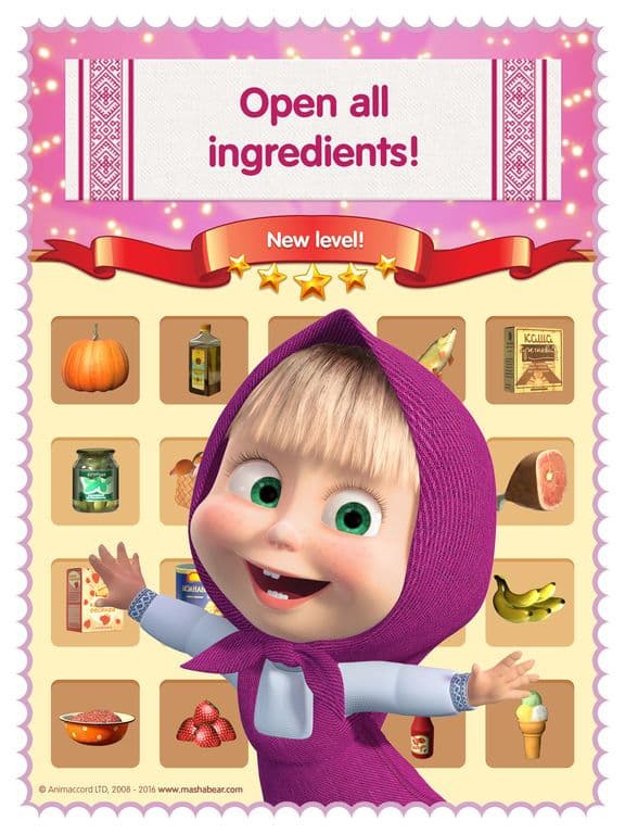 Masha and the Bear: Food Games screenshot 3