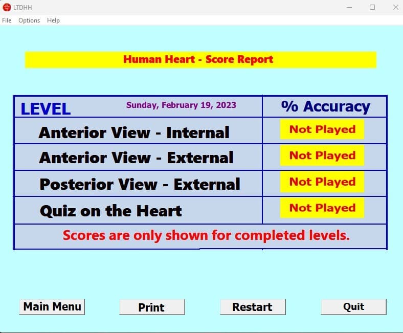 Label That Diagram - Human Heart - PreMed