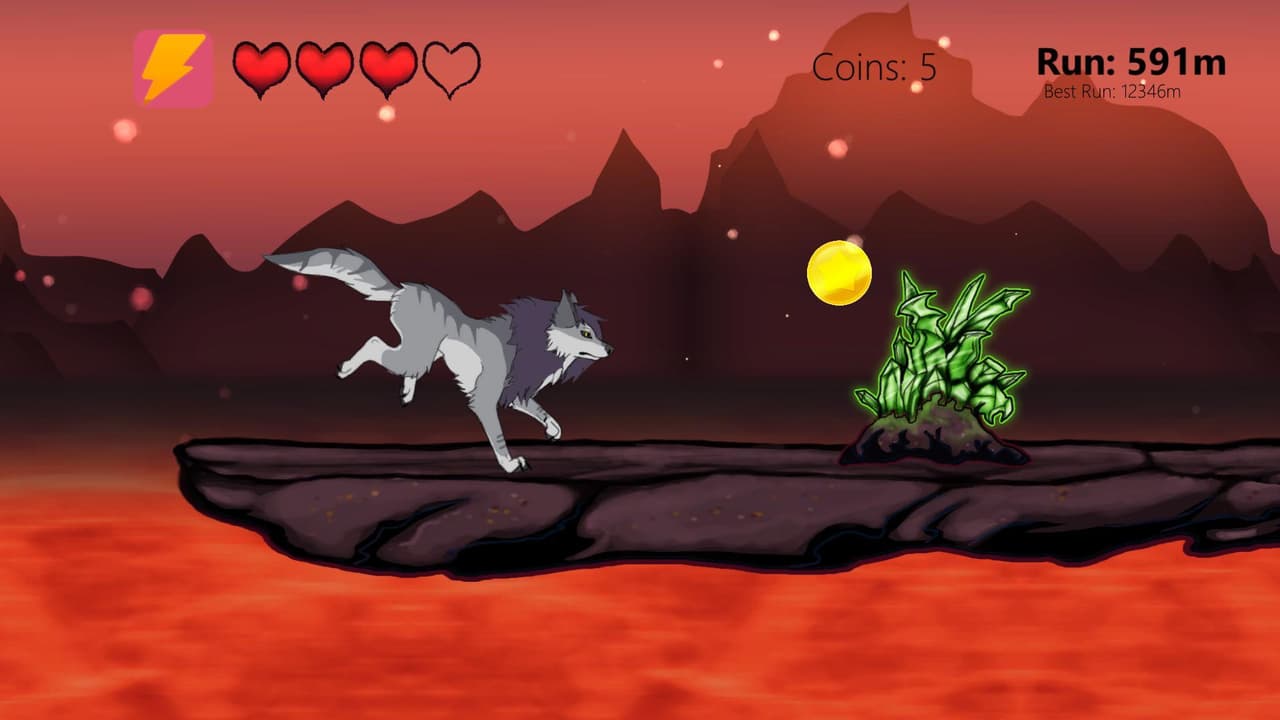 The floor is LAVA! animation MEME: The game screenshot 6
