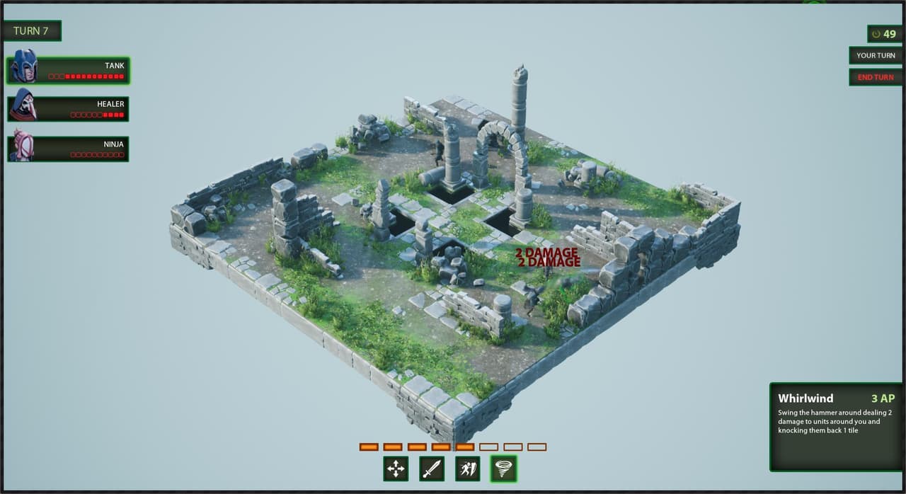 Warriors and Tactics screenshot 2