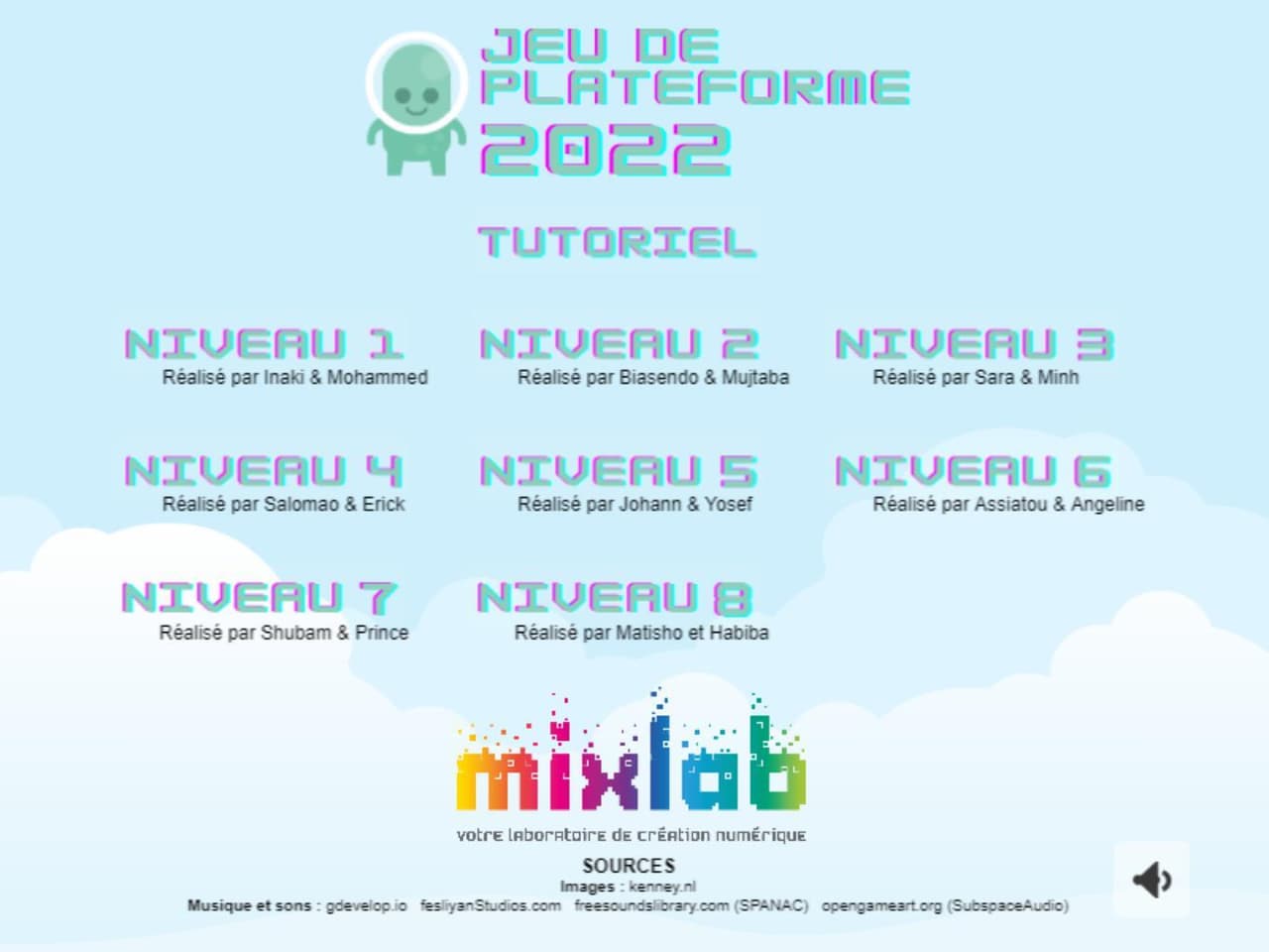 Jeu de plateforme 2022 screenshot 2