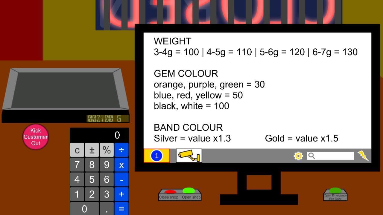 Gemstones - prototype screenshot 3