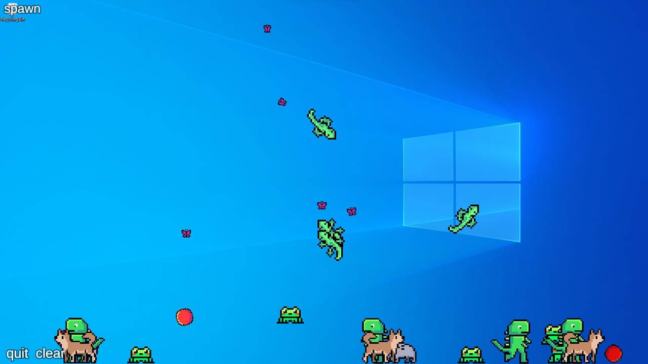 Desktop Creatures screenshot 3