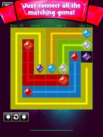 Super Jewels Maze! - Diamond Link Mania Full Version screenshot 2
