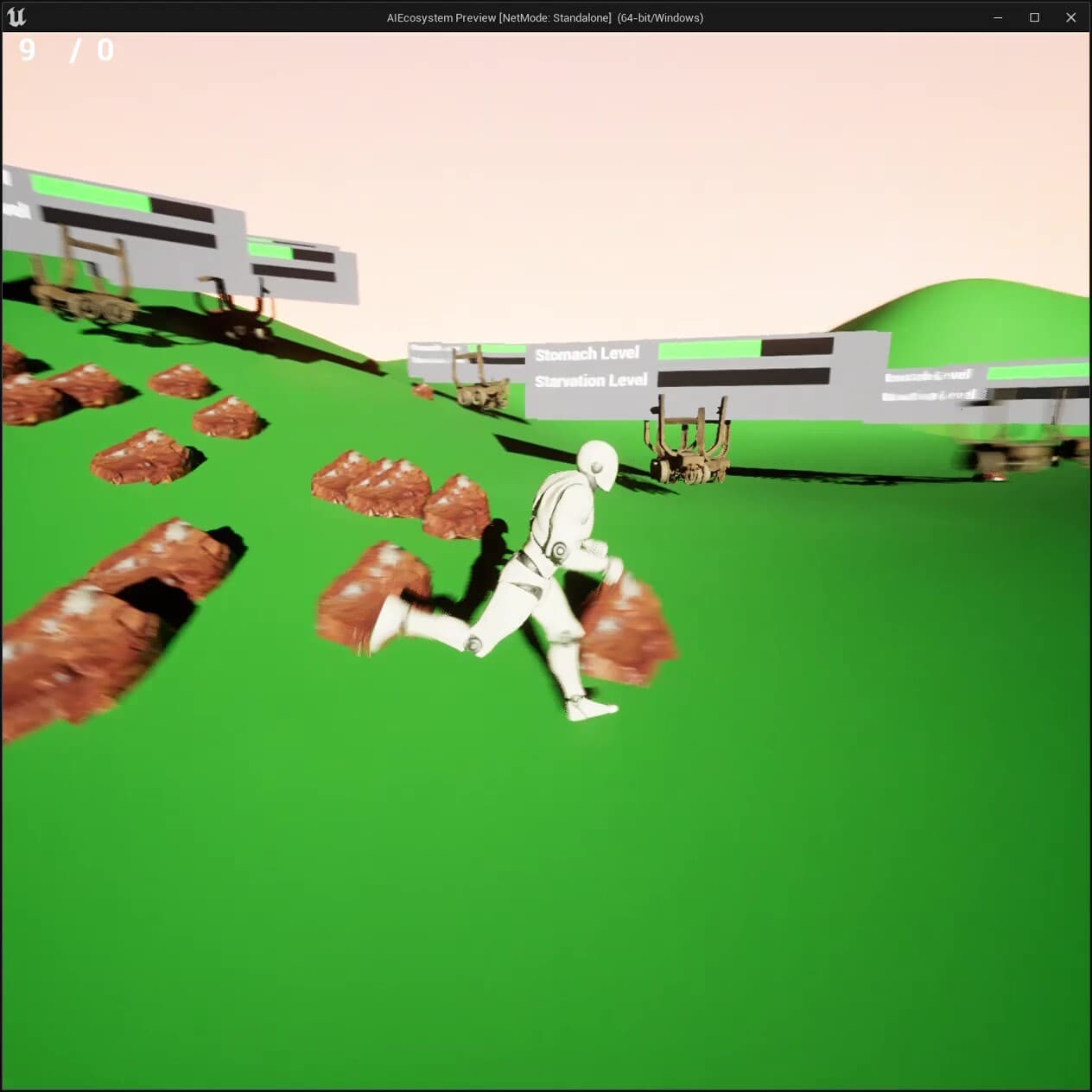 AI Eco System Game