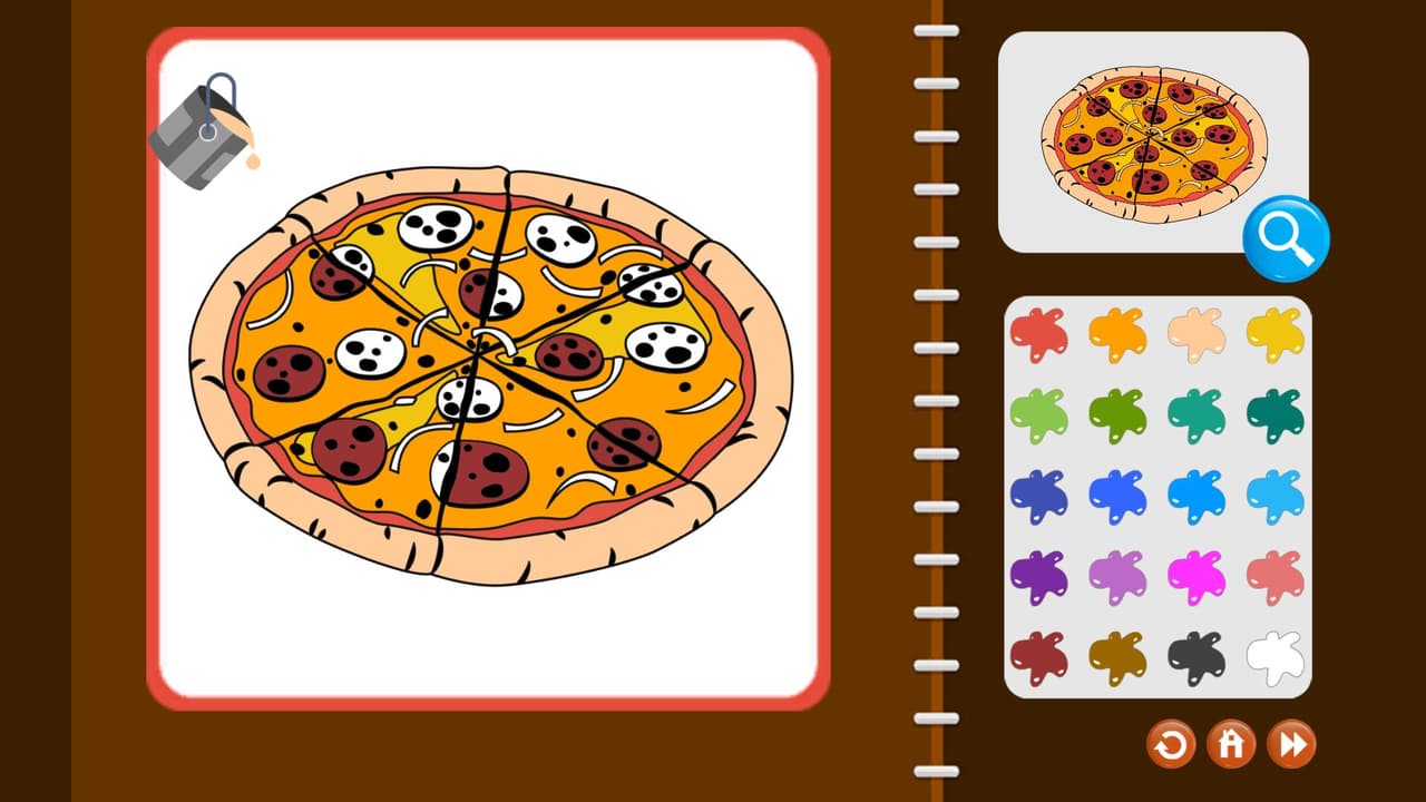 My Coloring Book: Food and Beverage screenshot 6