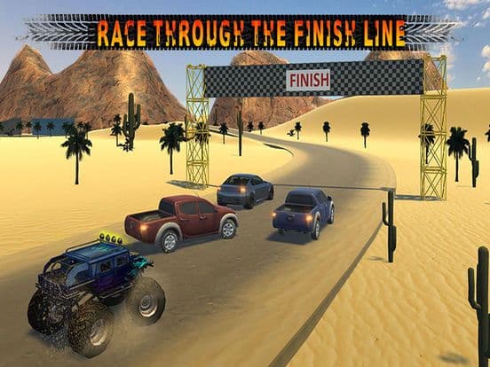 4x4 Offroad Stunts 2016 - Monster Truck Drifting screenshot 5