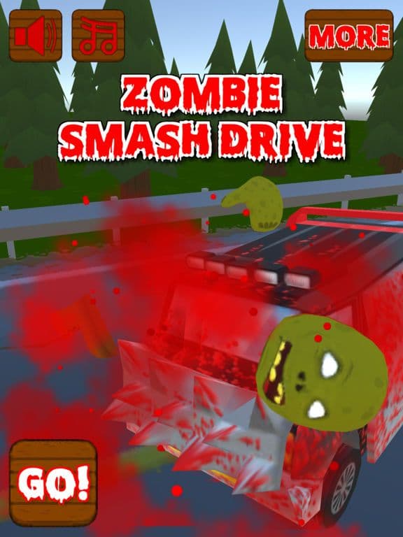 Zombie Smash Drive screenshot 2