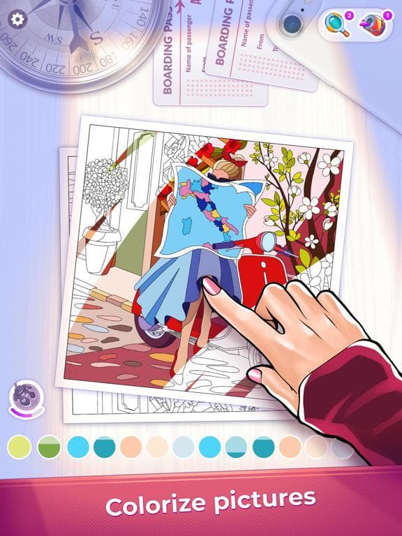 Emilys Stories: Coloring Book screenshot 2