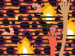 burning hands