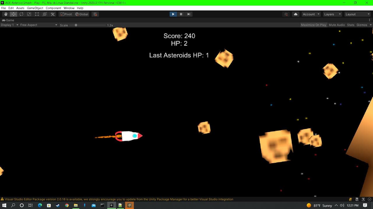 AOE Asteroid Smash screenshot 2