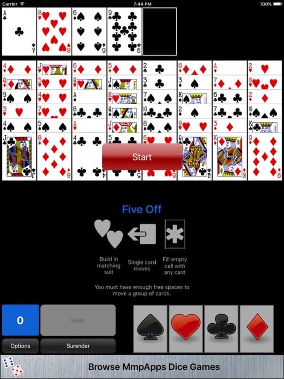 Eight Off Classic Solitaire screenshot 5