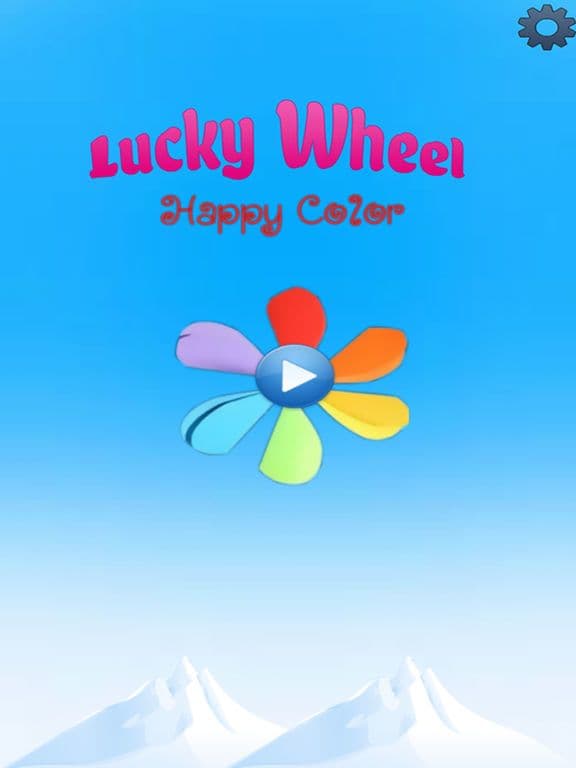 Lucky Wheel Happy Color Brain Game screenshot 2