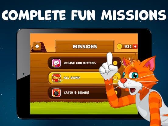 Kitten games: Catastrophe Cat screenshot 3