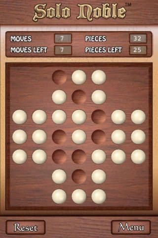 Solo Noble - Peg Solitaire screenshot 3