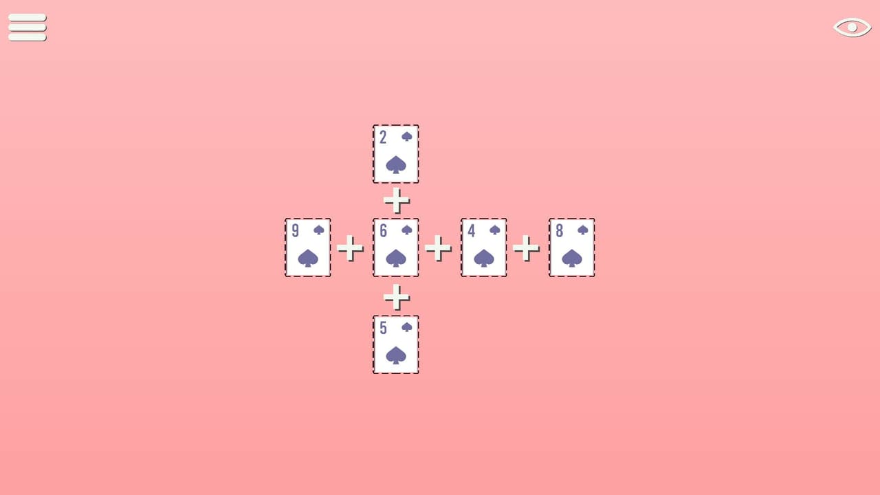 BlackJack Math Cross Numbers screenshot 2