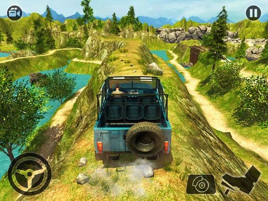 OffRoad 4x4 Jeep Mountain Climb Driving Simulator screenshot 3