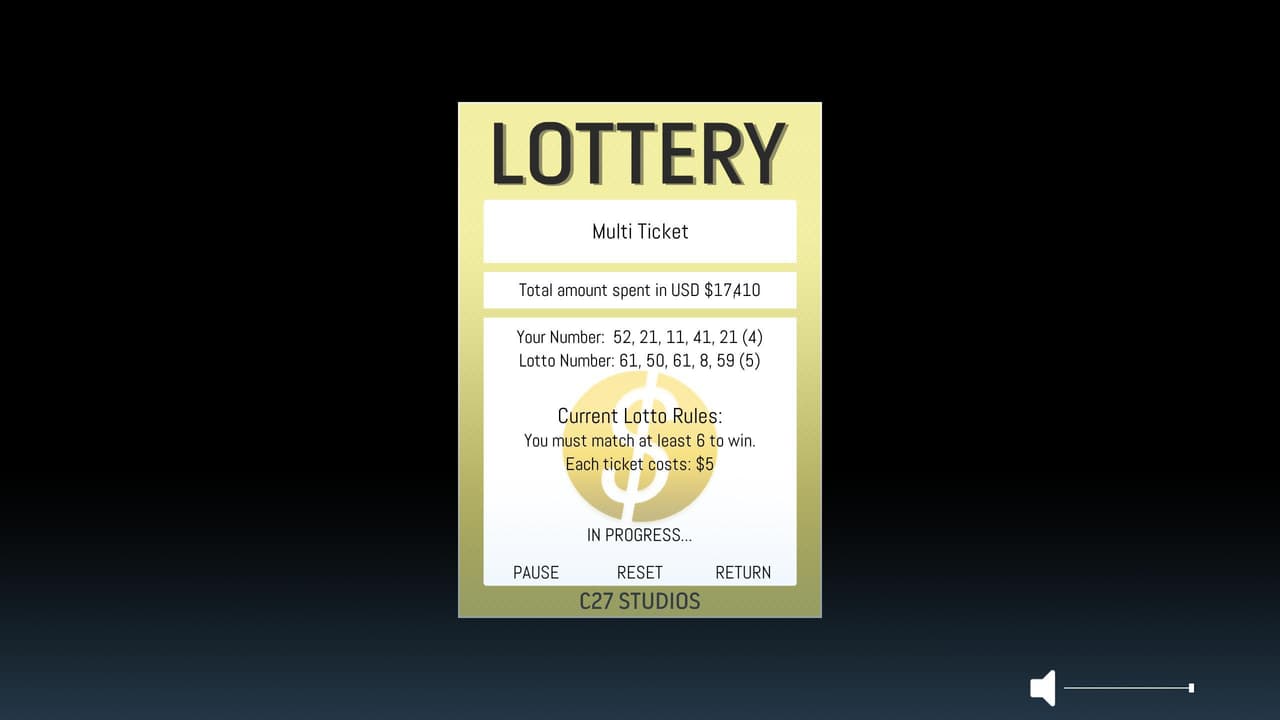 The Lotto Sim (Beta) screenshot 4