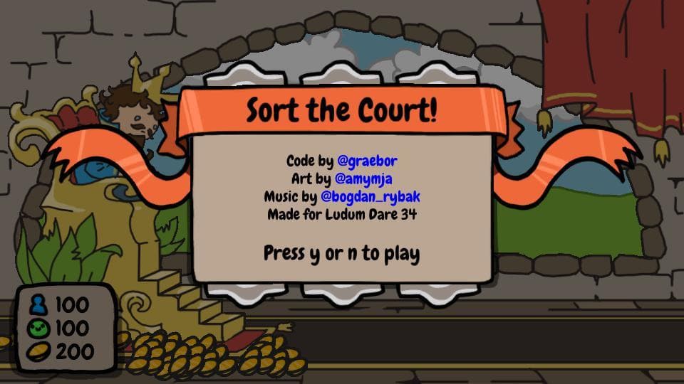 Sort the Court! screenshot 2