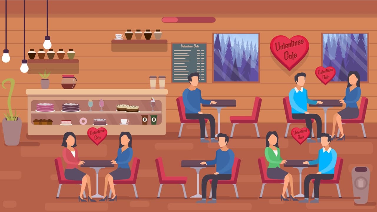 Valentines Cafe screenshot 3