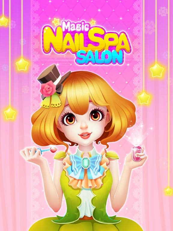 Magic Nail Salon: Girls Makeover Games screenshot 2