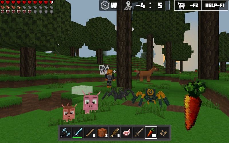 World of Cubes Survival Craft Multiplayer screenshot 5