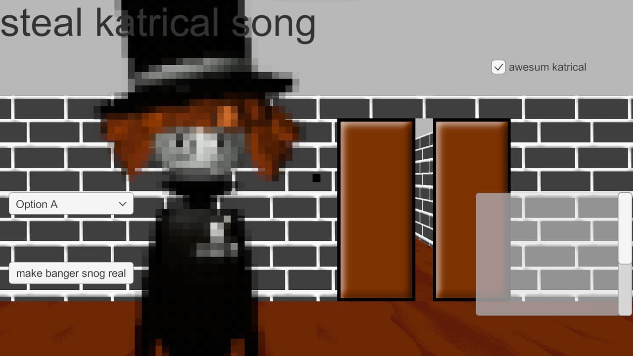 katricals house but best!1!1!1 (JOKE) screenshot 3