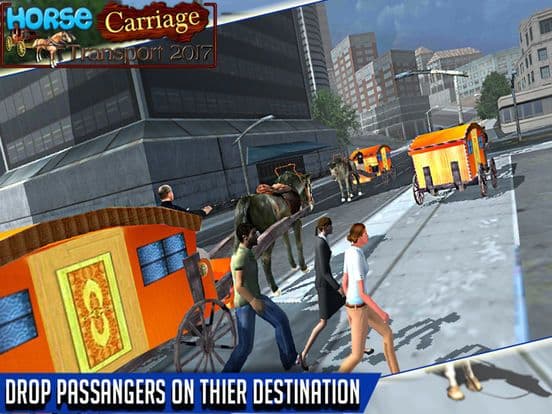Horse Carriage Transport 3d screenshot 5