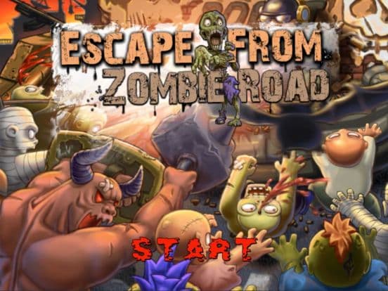 Escape From Zombie Road screenshot 2