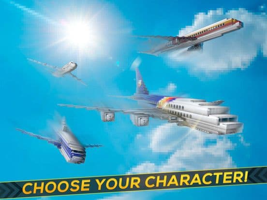 Mine Passengers: The Air Craft Flying Game screenshot 4