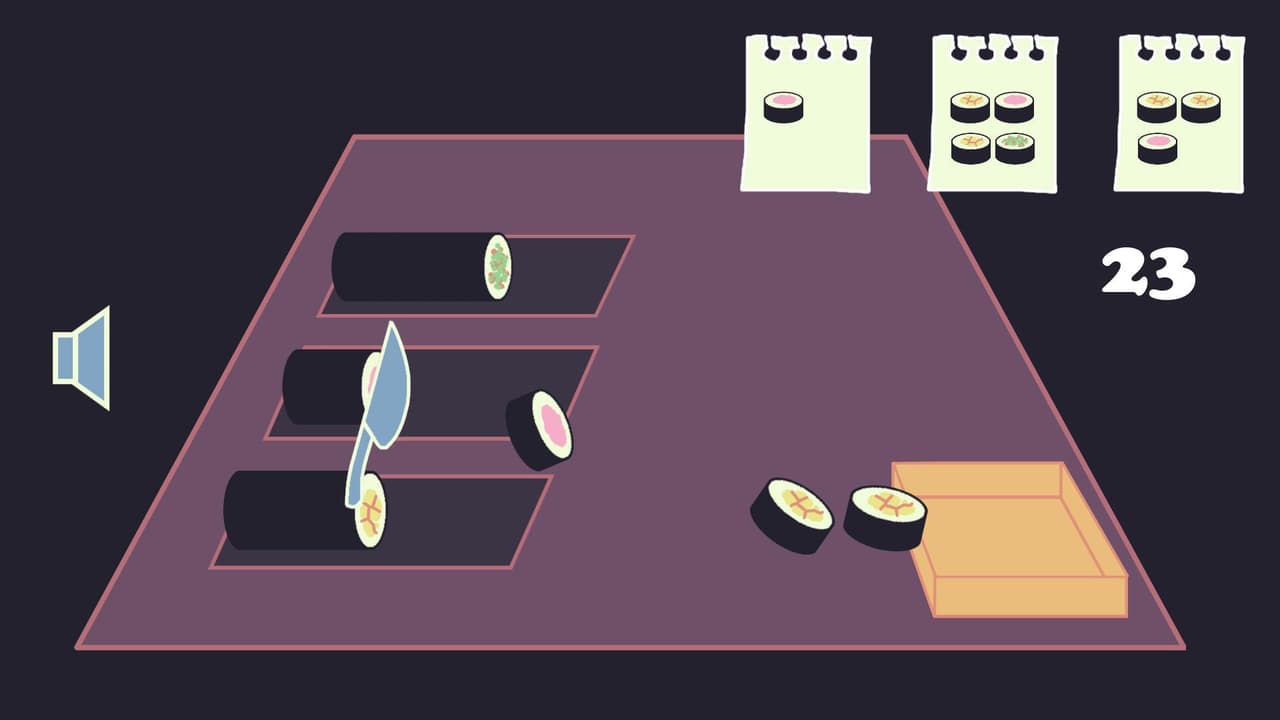 slice the roll of sushi screenshot 5