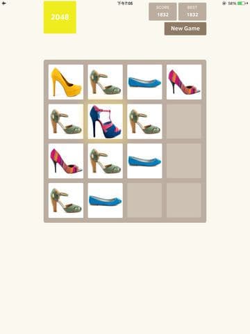 2048 High Heels screenshot 2