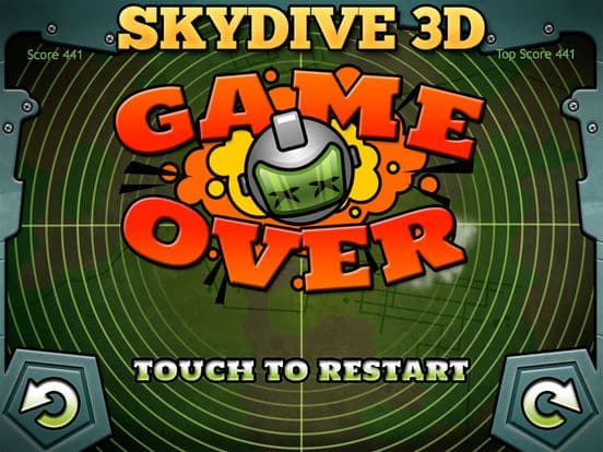 Skydive 3D FREE - The 100 mph Free Fall Trainer screenshot 2