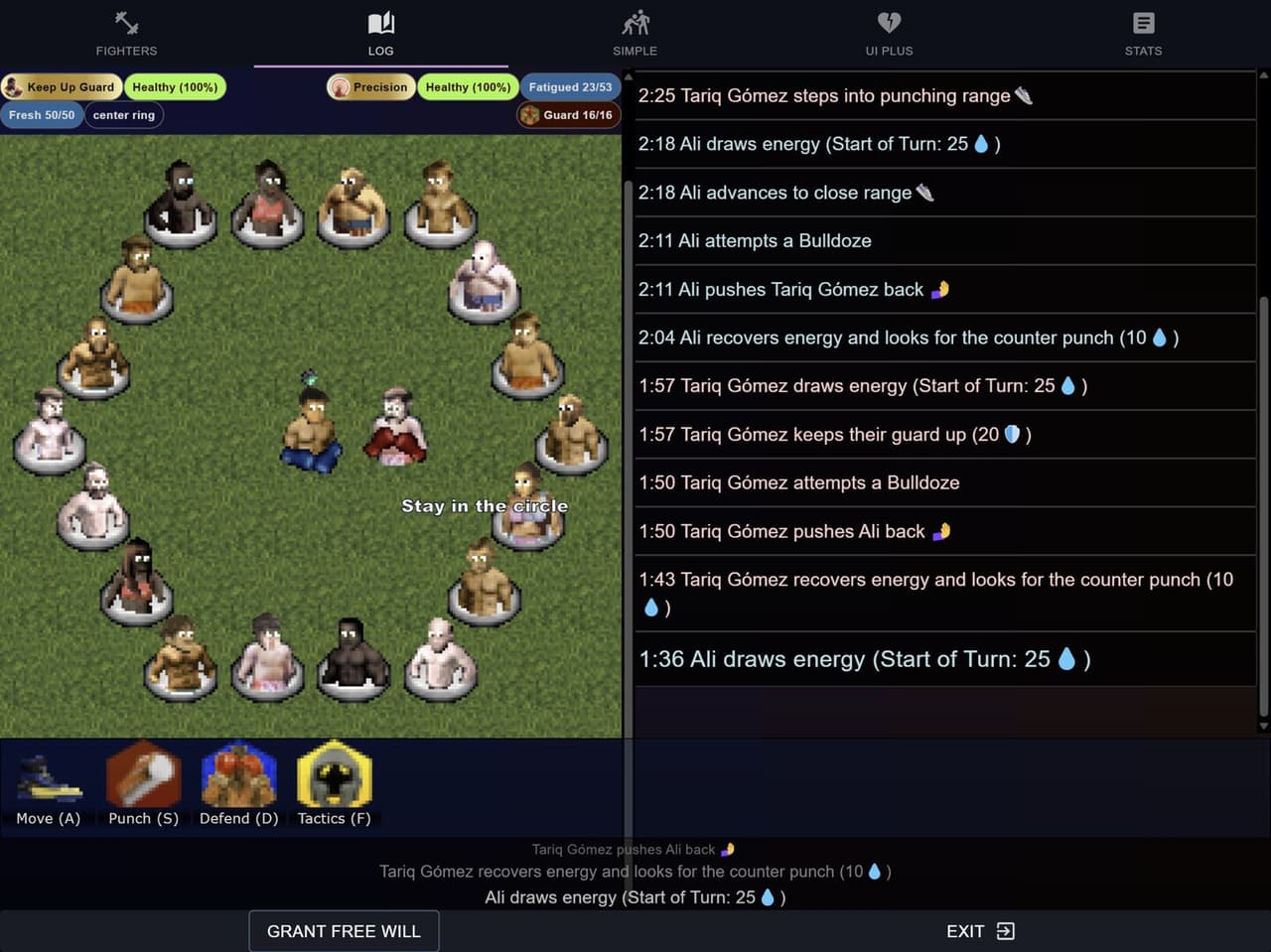 Turn Based Boxing: Tactics screenshot 2