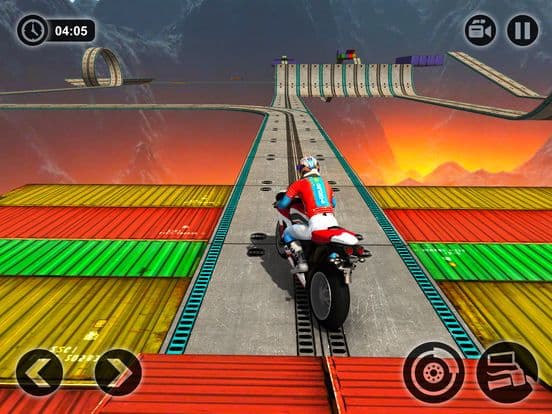 Motorbike Driving Simulator - impossible Tracks 3D