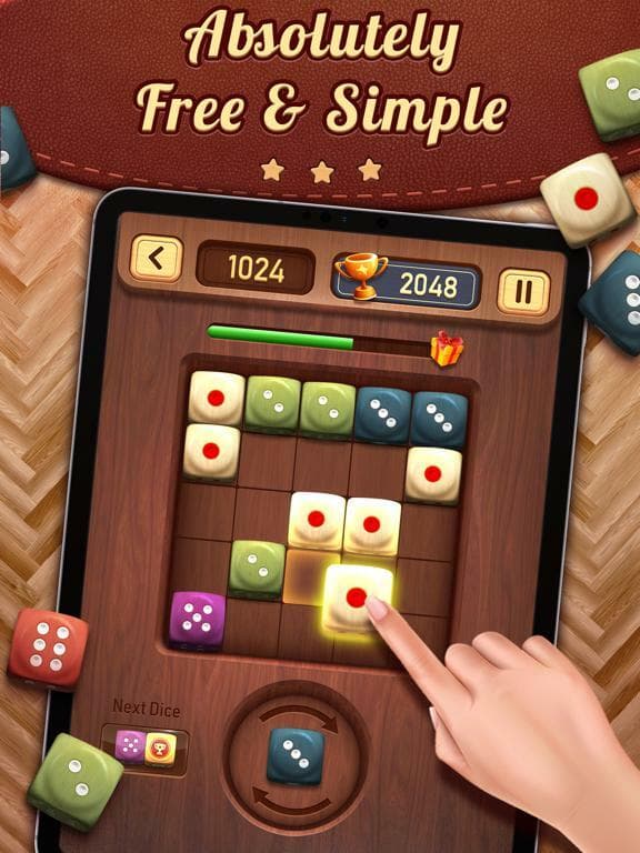 Merge Dice - Puzzle Game 5x5 screenshot 6