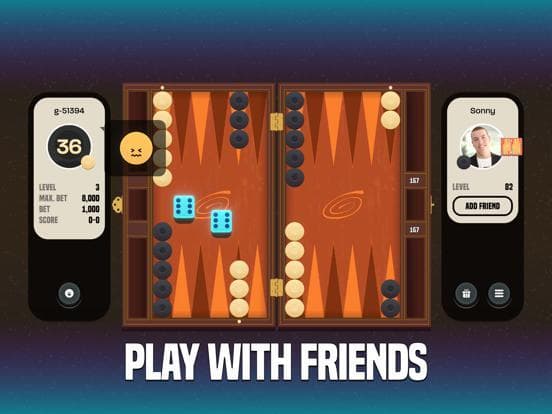 Backgammon GG - Play Online screenshot 2