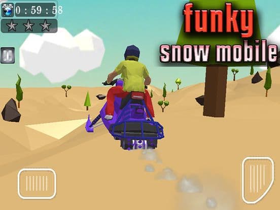Funky Snow Mobile screenshot 2