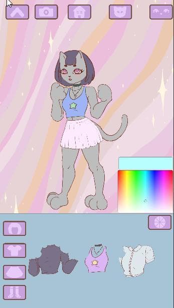 Kitty Dress up