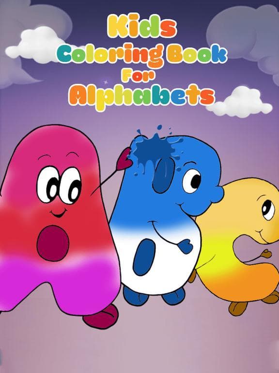 Kids Coloring Book For Alphabets screenshot 2