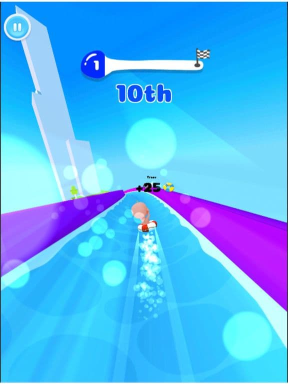 Aquapark Fun Race: 3D slide screenshot 3